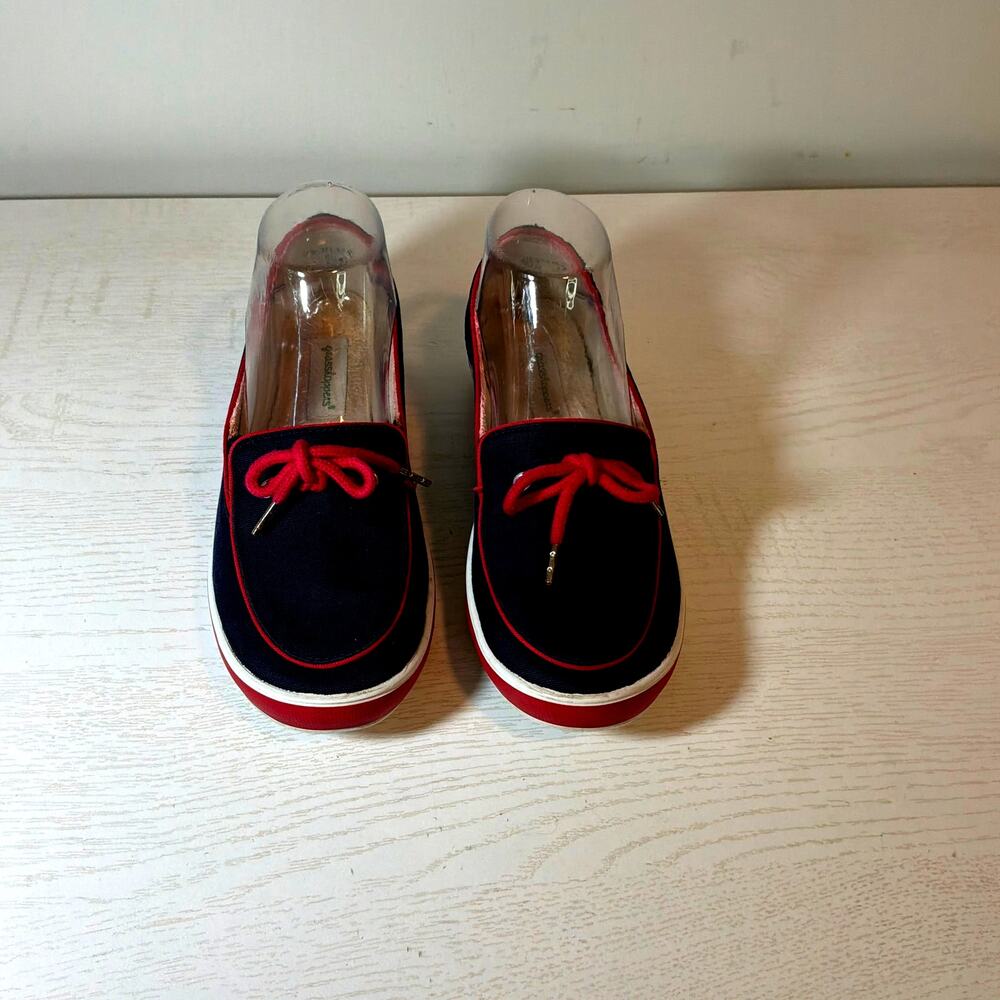 Vintage Grasshoppers Nautical Boat Shoes 6.5